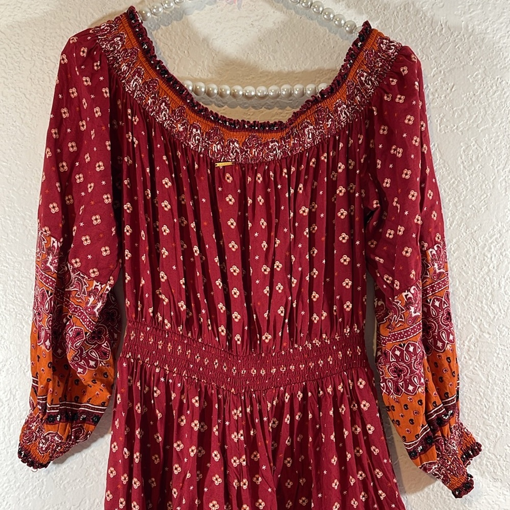 SUPERDRY Ameera Off The Shoulder Playsuit Romper Size 6 - Picture 8 of 16
